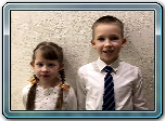 49_Воспитанники детского сада №9 Настя и Стас Никитченко поздравляют ветеранов ВОВ