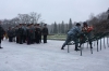 возложение венков на Пискарёвском мемориальном кладбище в День Российской милиции