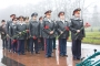 возложение венков и цветов в День российской милиции